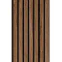Wall Slat Panels - Castle Oak / Black