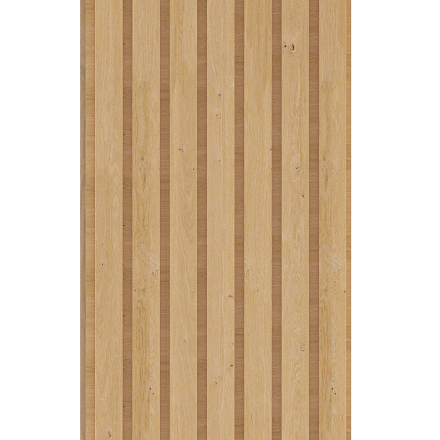 Wall Slat Panels - Pepper Oak / Pepper Oak