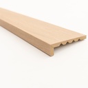 Wall Slat Cover Moulding - Pepper Oak