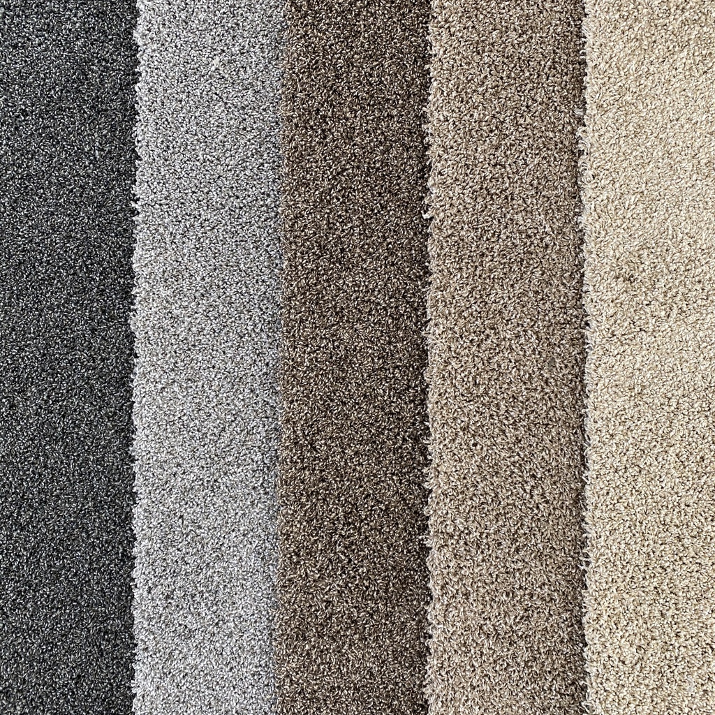 Soft & Cozy - Plush Carpet Tile - Light Grey - Sample