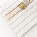 Wall Slat Panels - White Paintable