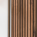 Wall Slat End Profiles - Pepper Oak / Pepper Oak