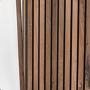 Wall Slat End Profiles - Pepper Oak / Pepper Oak