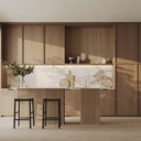 Wall Slat Panels - Pepper Oak / Pepper Oak