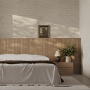 Wall Slat Panels - Pepper Oak / Pepper Oak
