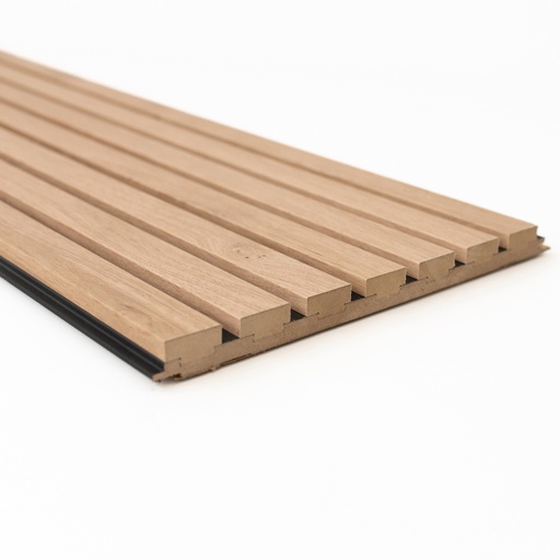 [S_WSP_PB] Wall Slat Panels - Pepper Oak / Black (Sample)