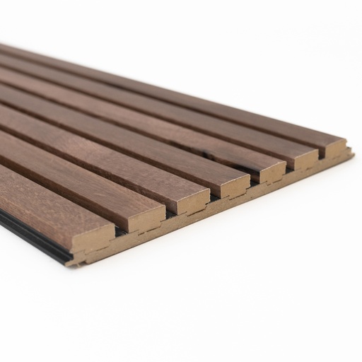 [S_WSP_CB] Wall Slat Panels - Castle Oak / Black (Sample)