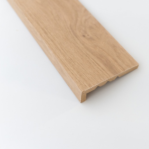 Wall Slat Cover Moulding - Pepper Oak